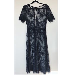 Black Lace Forever 21 dress